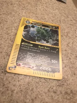 Pokemon TCG Tyranitar Expedition 66/165 Non Holo LP - Image 5