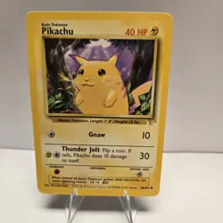 Pokemon TCG Pikachu 058/102 E3 Stamped Promo - Image 1