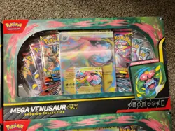 X4 Lot Pokemon TCG Mega Venusaur ex Premium Collection Box Sealed In Pics - Image 5