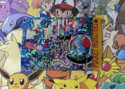 Pokemon Holo Vintage Pocket Monsters Vending Prism Sticker Nintendo collections - Image 1