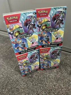 Pokemon TCG 4 Scarlet & Violet Journey Together Booster Bundles, Sealed 24 packs - Image 1