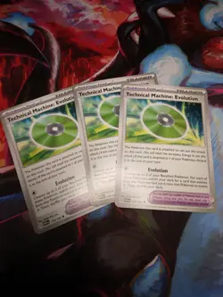 3x Technical Machine Evolution 178/182 - Paradox Rift - Pokemon - Playset - Image 1