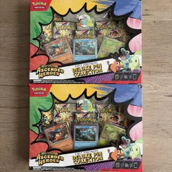 2 - Pokemon Mega Evolution Ascended Heroes Deluxe Pin Collection Boxes - Image 1