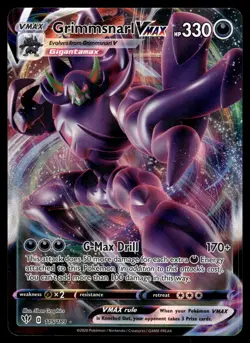 Grimmsnarl VMAX 115/189 SWSH03: Darkness Ablaze Pokemon - Image 1