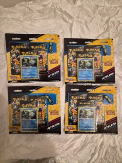 Pokemon Crown Zenith Triple 3 Pack Blister Pin Collection New Sealed x12 - Image 5