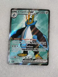 Empoleon ex 114/094 NM/M Me02 Phantasmal Flames Full Art Pokemon TCG - Image 1