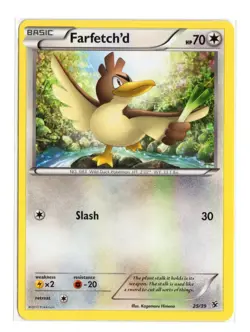 2013 Pokemon XY Kalos Starter Set Farfetch’d 25/39 - Image 1