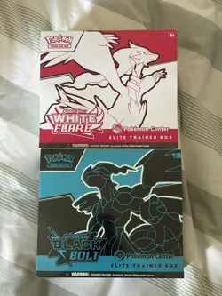 Pokemon Black Bolt & White Flare Pokemon Center Elite Trainer Box PC ETB SEALED - Image 1