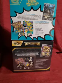 Pokemon Mega Evolution Ascended Heroes ETB AND Mega evolution ETB - SEALED - Image 2
