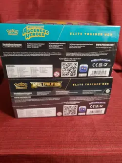 Pokemon Mega Evolution Ascended Heroes ETB AND Mega evolution ETB - SEALED - Image 4