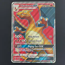 Pokemon TCG Charizard GX Black Star Promo SM60 Jumbo Holo Full Art 2017 NM - Image 2