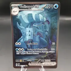 Pokemon TCG Golisopod EX 246/182 Paradox Rift Special Illustration Rare NM/M - Image 1