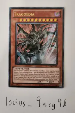 Yu-Gi-Oh! Tragoedia TU04-EN000 Ultimate Rare Near Mint - Image 1