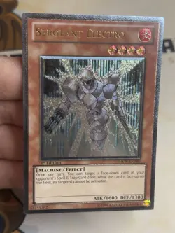 Sergeant Electro PHSW-EN090 Ultimate Rare 1st Edition YuGiOh! NM EURO - Image 2