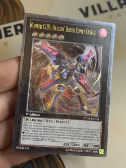 C105 Battlin Boxer Comet Cestus Ultimate Rare LTGY-EN052 1st Edition NM EURO - Image 2