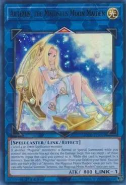 Artemis, the Magistus Moon Maiden - RA01-EN049 - Ultra Rare - 1st Edition - Ligh - Image 1