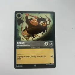 Disney Lorcana Demo Goons - Maleficent's Underlings Card - Rare - Image 1