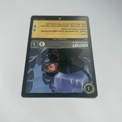 Disney Lorcana Demo Kristoff - Official Ice Master Card - Rare - Image 3