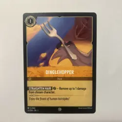 Disney Lorcana Demo Dinglehopper Card - Rare - Image 1