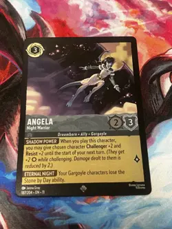 LORCANA FR - Chapter 11 187/204 Angela - Super Rare New Foil - Image 1