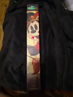 Disney Lorcana Mickey Minnie Foil Playmat Brand New Sealed Disney Springs - Image 1