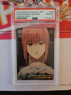 Weiss Schwarz (JP) Chainsaw Man Makima CSM/S96-005OFR PSA 10 - Image 1