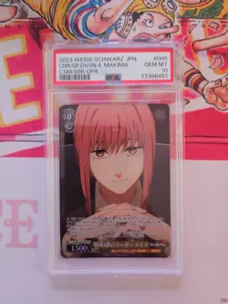 Weiss Schwarz (JP) Chainsaw Man Makima CSM/S96-005OFR PSA 10 - Image 2