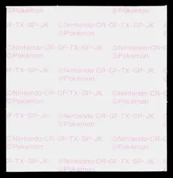 Kangaskhan Daiichi Deco Bread Sticker Pokemon Japanese Lightly Played - Image 2