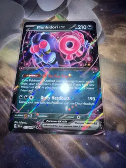 Pokemon TCG: Munkidori EX 037/064 Double Rare - Shrouded Fable - Near Mint - Image 1