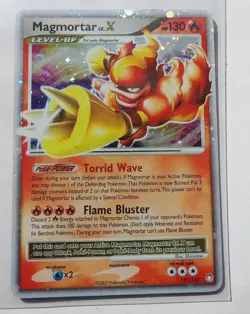 Pokemon TCG Magmortar Lv. X 123/123 Great Encounters - Rare reverse holo - Image 1