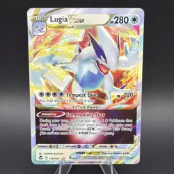 Lugia VSTAR 139/195 Swsh12: Sword & Shield - Silver Tempest Holo Pokemon TCG - Image 1