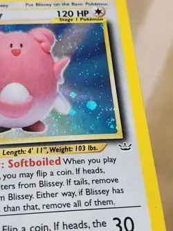 Pokemon Blissey Neo Revelation Holo Rare 2/64 120 HP Stage 1 2000 Card - Image 4