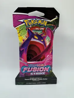 Pokemon TCG Sword & Shield 08 Fusion Strike Sleeved Booster Pack 820650809170 - Image 1