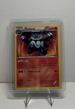 Emboar 100/99 Next Destinies Pokemon - Holo Rare 2012 - Image 1