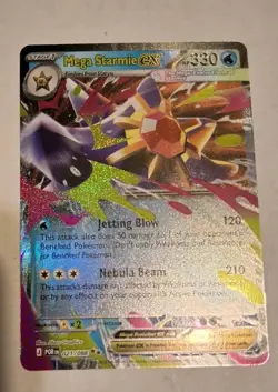 Pokemon Mega Starmie Ex 21/88 Ultra Rare Perfect Order Mint Condition Pack Fresh - Image 1