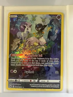 Mew Galarian Gallery GG10/GG70 Pokemon Crown Zenith English NM - Image 1