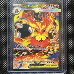 Mega Emboar ex 273/217 SIR Pokemon Ascended Heroes | PACK FRESH - Image 1