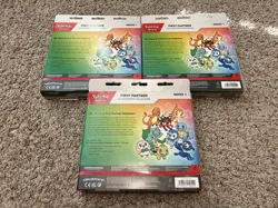 Pokemon TCG First Partner Illustration Collection Series 1 - (LOT OF 3 SEALED) - Image 2