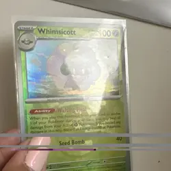 Pokemon Whimsicott Master Ball Pattern 008/131 Prismatic Evolutions - Image 5
