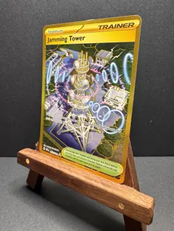 Jamming Tower 243/182 – Gold Hyper Rare – Destined Rivals – Pokemon TCG – NM - Image 3
