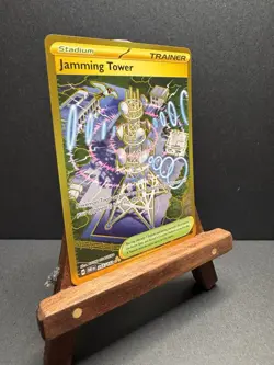 Jamming Tower 243/182 – Gold Hyper Rare – Destined Rivals – Pokemon TCG – NM - Image 4