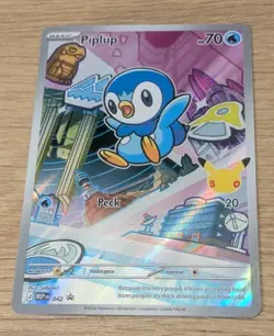 Pokemon First Partner Turtwig 040 Chimchar 041 Piplup 042 Gen 4 Pack Fresh NM - Image 5