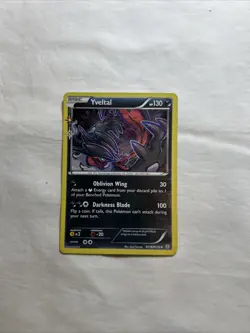 Pokemon TCG Yveltal RC16/RC32 Radiant Collection X&Y Generations Reverse Holo MP - Image 1