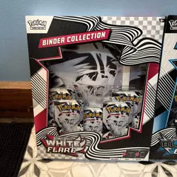 RIPPED Pokemon Black Bolt and White Flare Binder Collection Bundle Set - Image 2
