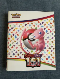Pokemon 151 Complete Base Master Set of 165 in 151 Binder w/ Promos - Image 1