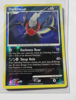 Pokemon - Darkrai LV.40 - 4/106 - Great Encounters - Rare Holo. Pristine - Image 2
