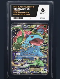 Venusaur XY123 Promo | ACE Graded 6 (EX-MT) | Pokemon TCG | XY Black Star Promo - Image 3