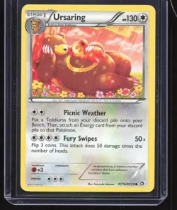Pokemon TCG Ursaring Holo 2013 Black & White: Legendary Treasures #RC16/RC25 - Image 1