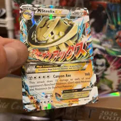 ** Mega Steelix EX 68/114 XY Steam Siege NM Pokemon - Image 3