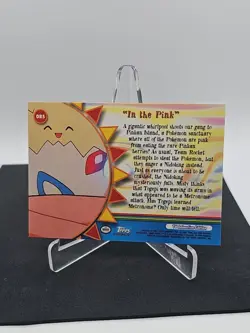 Pokemon Topps 2000 Vintage HOLO FOIL Orange Islands OR5 In The Pink - Image 2